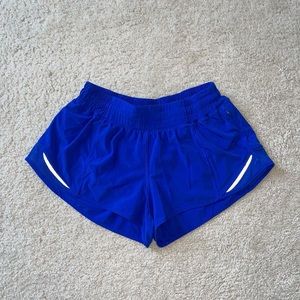 SOLD - Lululemon Hotty Hot Shorts Jet Stream
